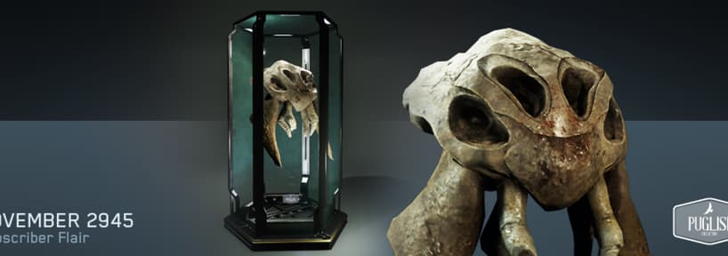 Puglisi Collection: Kamposi Magnus Skull