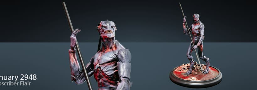 Takuetsu “Vanduul Shipkiller” Replica Figure - Imperator